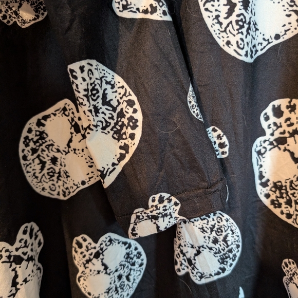Zeagoo Black & White‎ Skull Dress Sz. Medium - Picture 8 of 13